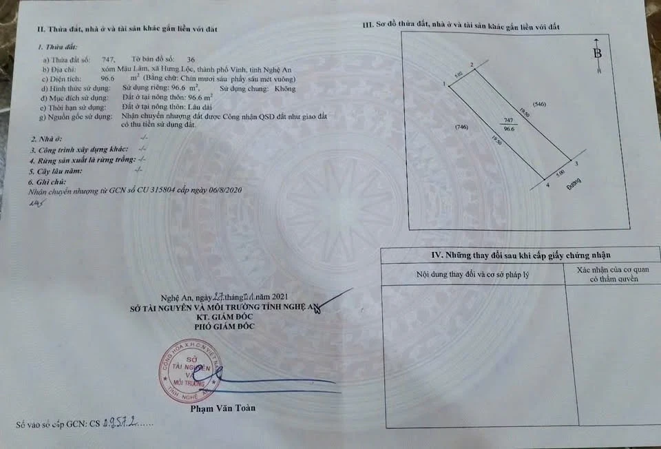 Bán đất Mẫu Lâm Nhà Bè 96.6m² 3 tỷ - Ảnh thu nhỏ 2