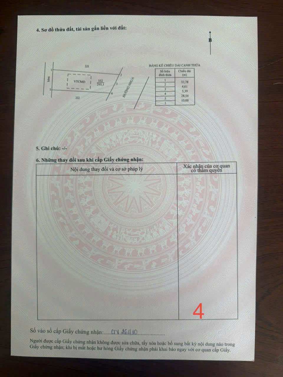 Bán đất Long Mỹ - Phước Hải 295m2, 2 tỷ 100 - Ảnh thu nhỏ 4
