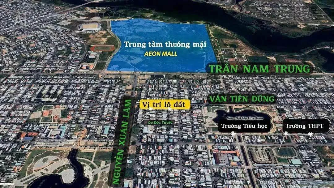 Bán lô góc 2 mặt tiền 142m² Hòa Xuân, Cẩm Lệ, Đà Nẵng - Ảnh thu nhỏ 2
