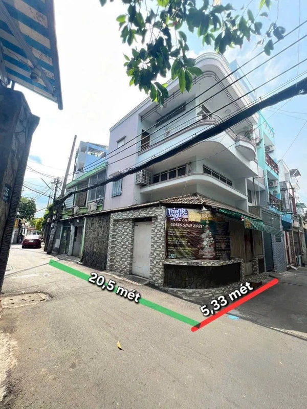 Bán nhà mặt tiền Hoàng Hoa Thám 93m² 9 tỷ Tân Bình
