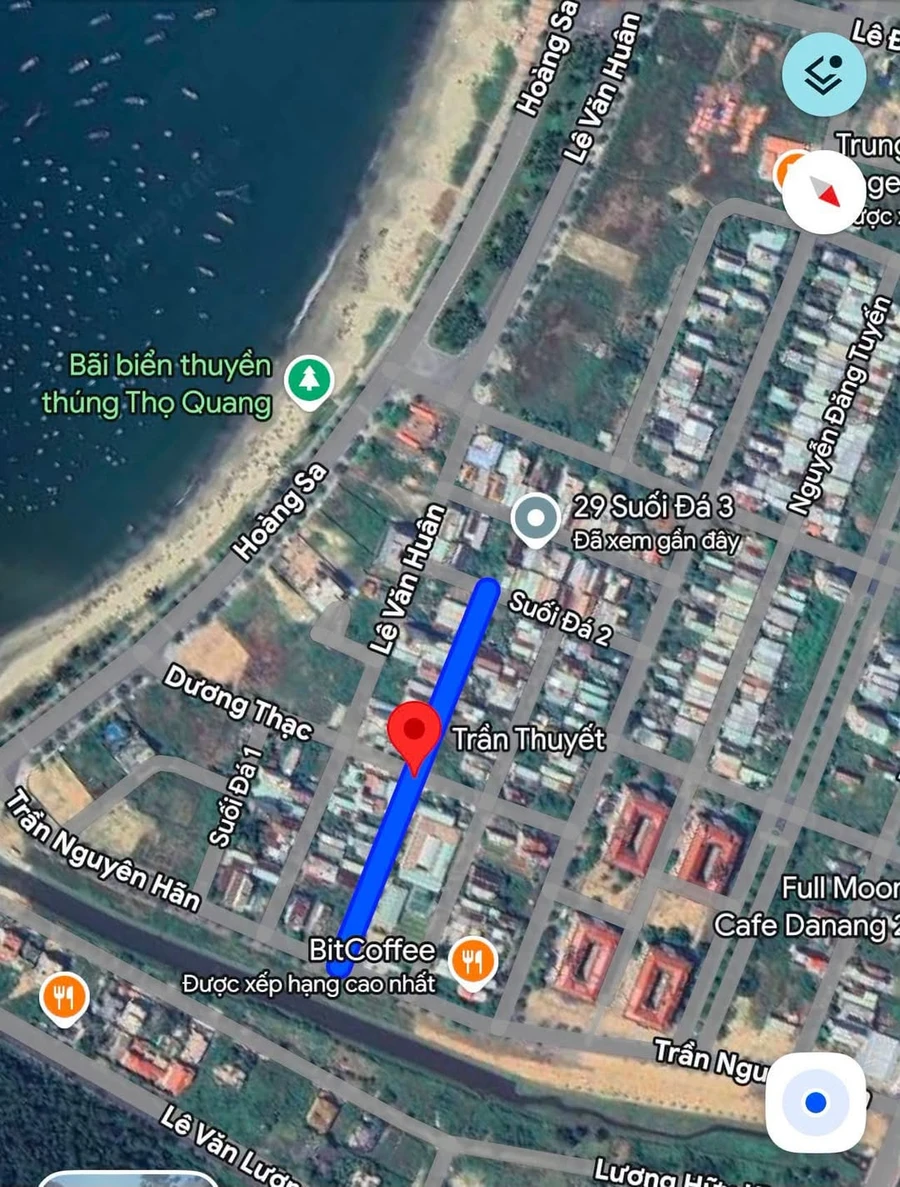 Bán đất Trần Thuyết 1800m² 16,5 tỷ Đà Nẵng - Ảnh 1
