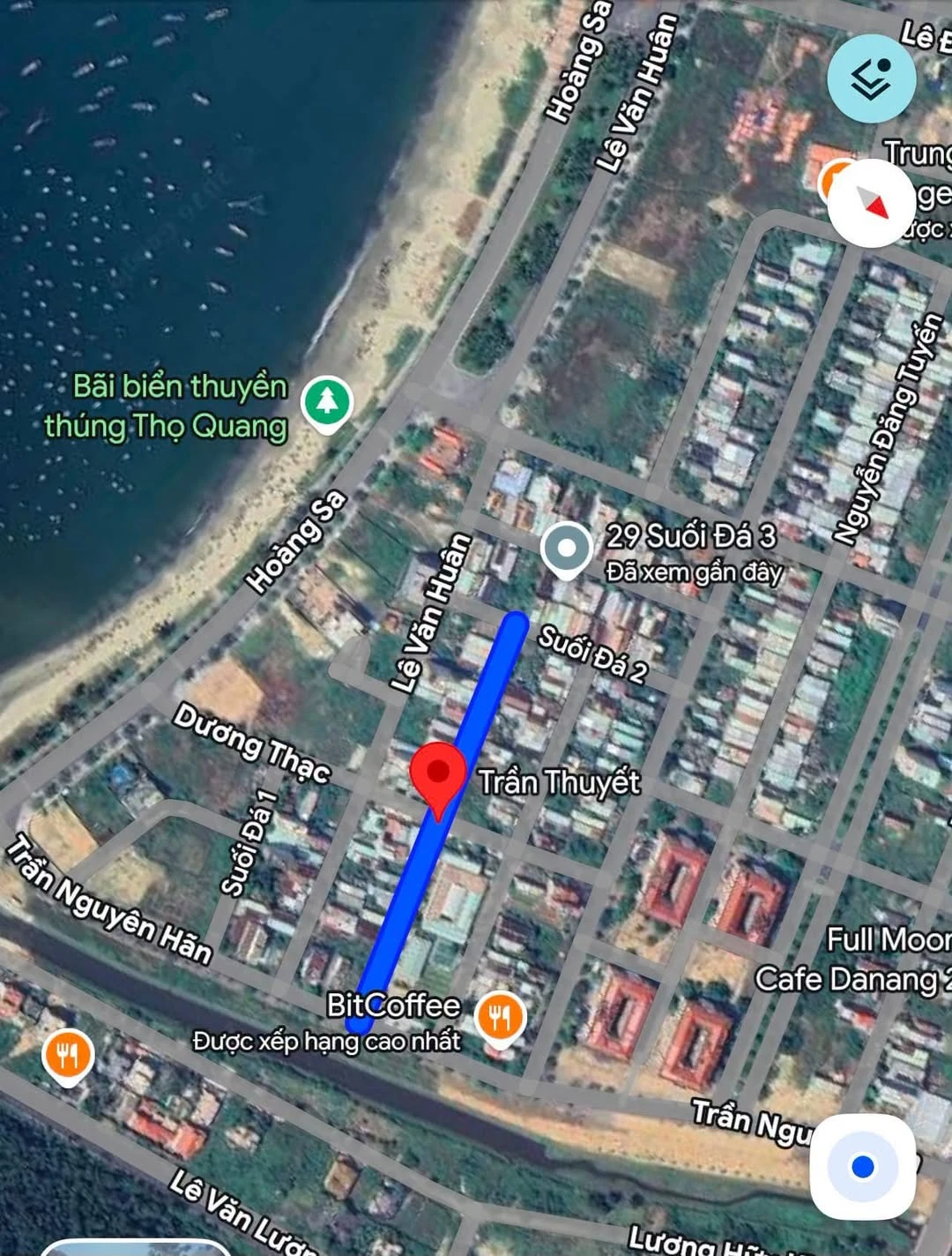 Bán đất Trần Thuyết 1800m² 16,5 tỷ Đà Nẵng - Ảnh 1