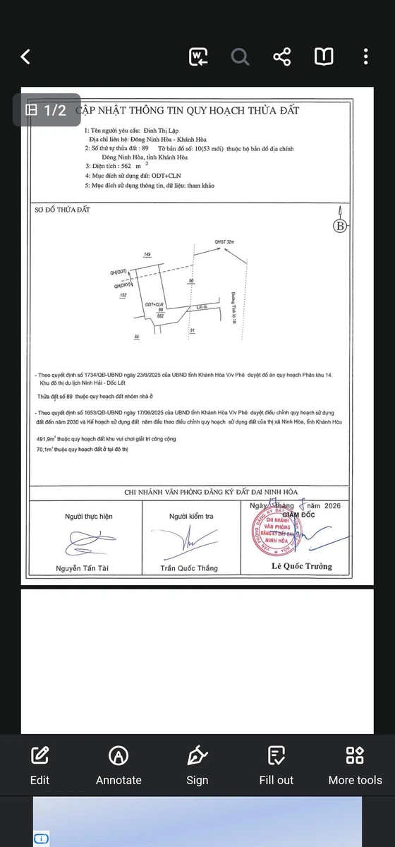 Bán lô đất mặt tiền Lê Hồng Phong 562m² gần biển Dốc Lết - Ảnh thu nhỏ 5