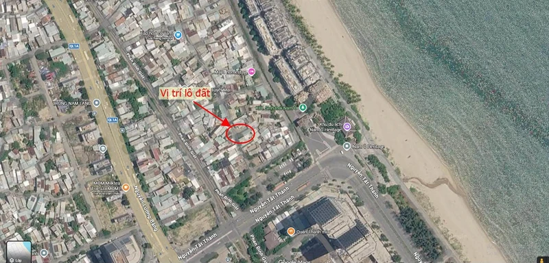 Bán gấp lô đất 85m2 gần biển Nam Ô Đà Nẵng, 3 tỷ 050