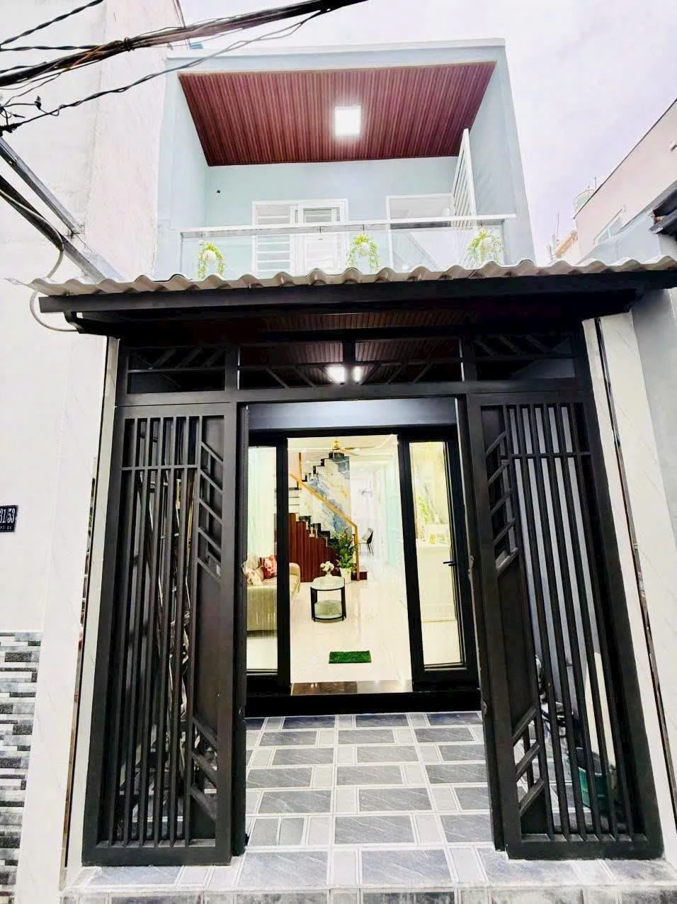 Bán nhà mới 2PN Âu Dương Lân P3 Q8, 43.75m2, 4.78 tỷ - Ảnh 1