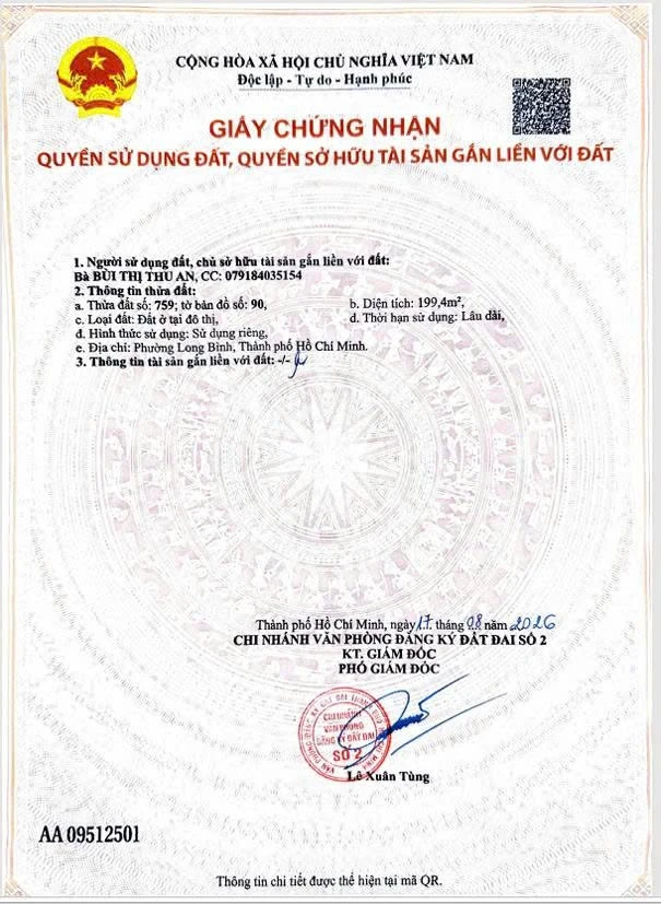 Bán đất nền 200m² mặt tiền đường Nguyễn Xiển, Thủ Đức - Ảnh thu nhỏ 4
