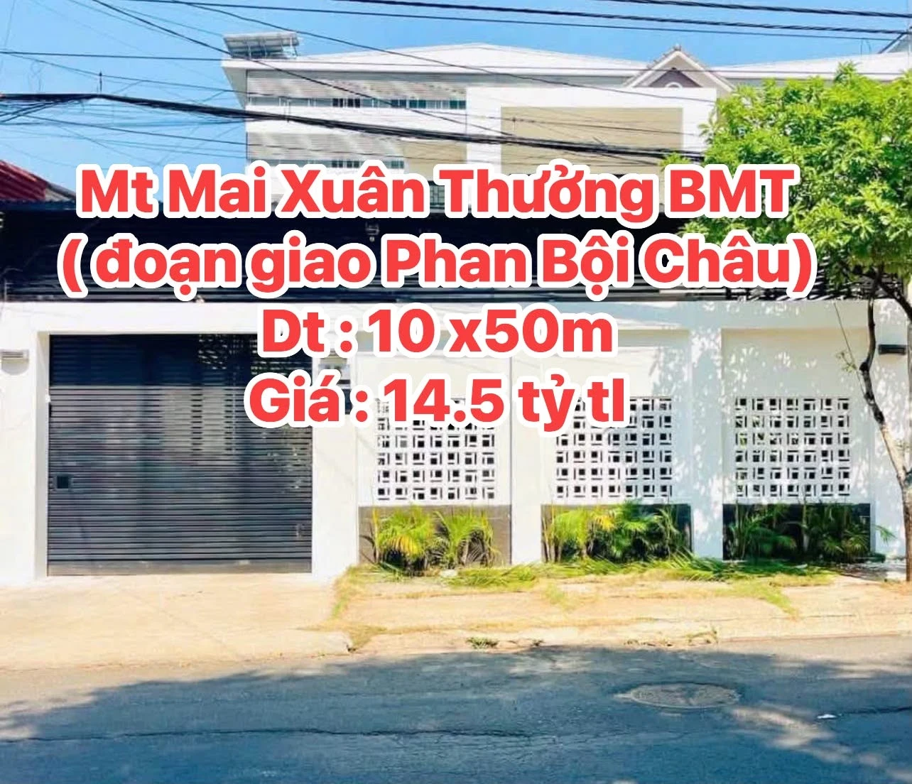 Nhà 500m2 mặt tiền Buôn Ma Thuột, 3 PN, giá 14.5 tỷ - Ảnh 1