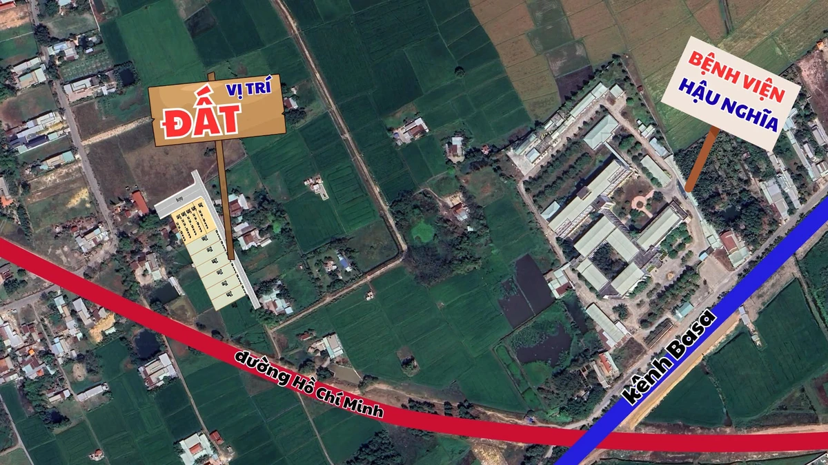 Bán 11 nền đất đường bê tông 6m gần bệnh viện Hậu Nghĩa, giá từ 839 triệu - Ảnh thu nhỏ 3