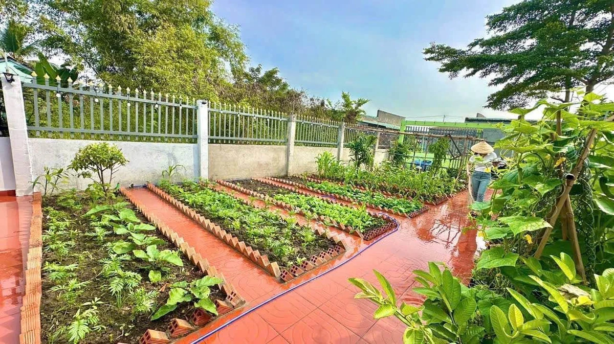 Bán nhà sân vườn 310m² 2PN tại Cần Giuộc Long An 2 tỷ 780 triệu - Ảnh thu nhỏ 2
