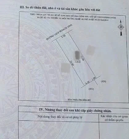 Bán lô đất Nam Lê Lợi 110m2 mặt tiền 5.5m - 6 tỷ - Ảnh thu nhỏ 3