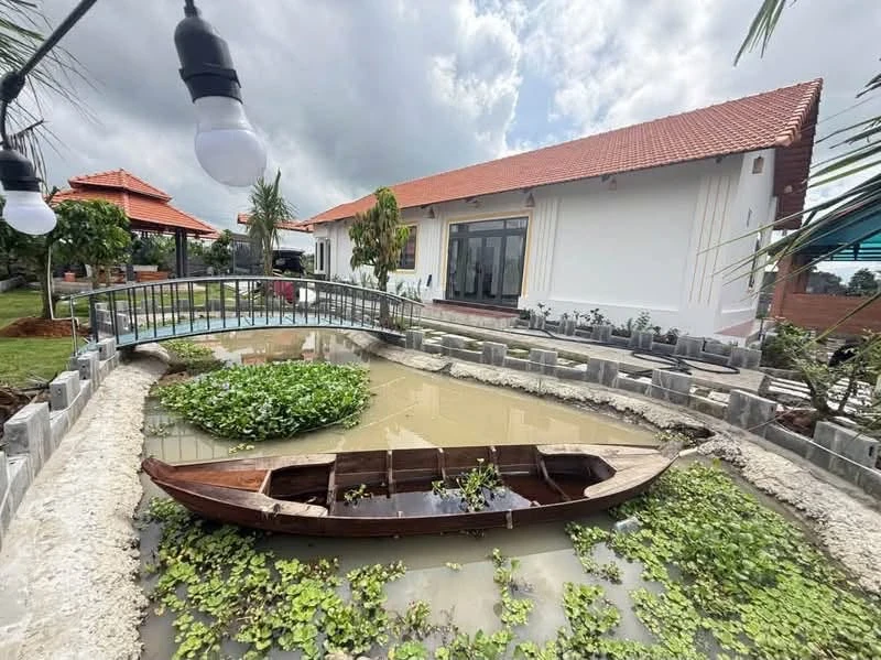 Nhà vườn 1000m2 giá 4 tỷ 2 Xã Phú Ngãi Trị - Ảnh thu nhỏ 2