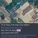 Bán lô đất 216m² mặt tiền Tây Ninh 2,45 tỷ - Ảnh thu nhỏ 2