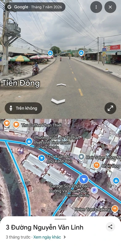 Bán nhà mặt tiền Nguyễn Văn Linh Phan Thiết 90m2, 2PN 3.95 tỷ