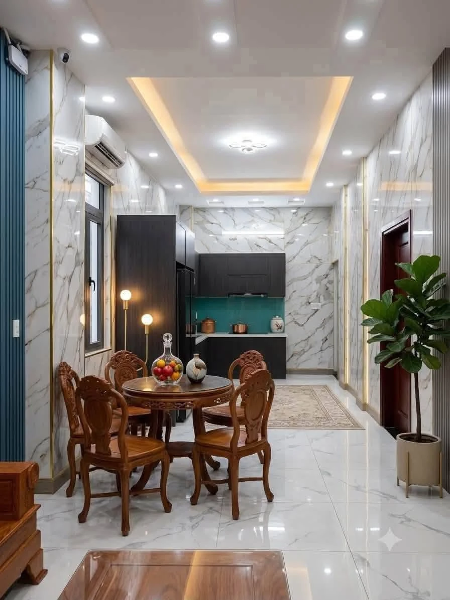 Bán nhà 1 trệt 2 lầu 4PN 106,6m2 đường Nguyễn Du, Phường Dĩ An, Bình Dương giá 5,9 tỷ - Ảnh 1