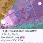 Bán đất mặt tiền 459m² trung tâm Tân Trụ 4 tỷ - Ảnh thu nhỏ 2