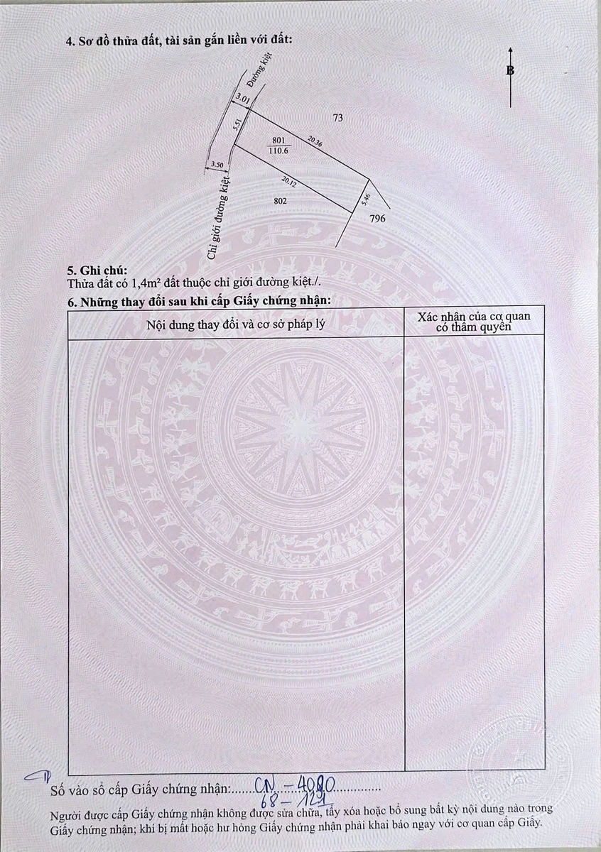 Bán đất kiệt ô tô Minh Mạng Huế 106m² 1,5 tỷ - Ảnh thu nhỏ 4