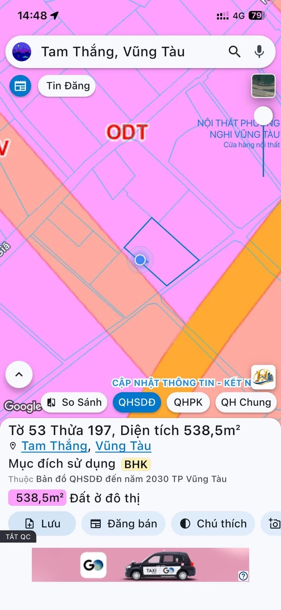 Bán đất 94.5m² hẻm 468 Đường 2/9, Vũng Tàu, 1.75 tỷ - Ảnh thu nhỏ 4
