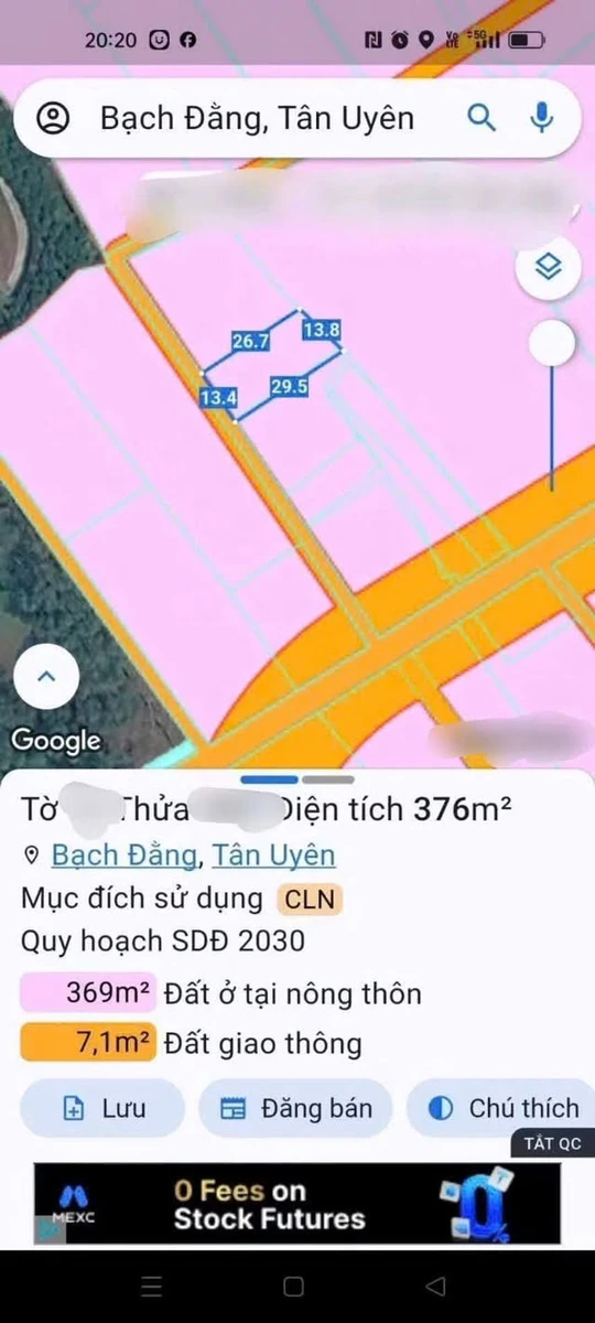 Bán nhà mặt tiền đường đất 13x29m, 100m2 thổ cư, Bạch Đằng Tân Uyên, giá 1,9 tỷ - Ảnh thu nhỏ 3