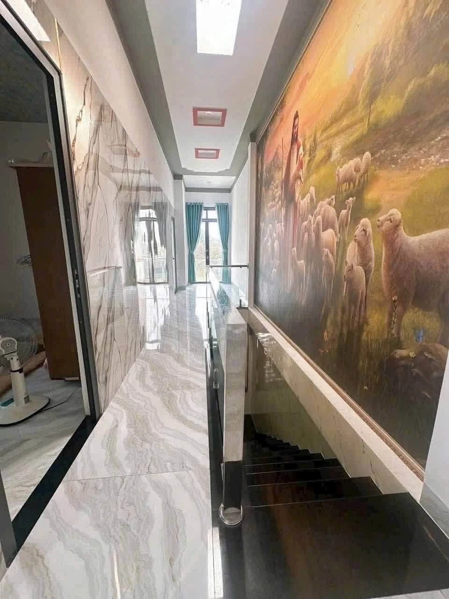 Bán nhà trệt lầu 5.2x40m, 3 phòng ngủ, sân vườn rộng, KP2A Long Bình, Đồng Nai - Ảnh thu nhỏ 4