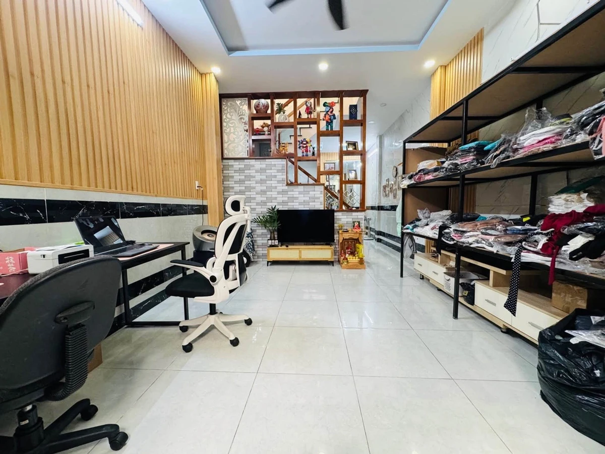 Bán nhà 2 tầng hẻm xe hơi 55m² đường Quang Trung, Gò Vấp, nhỉnh 5 tỷ - Ảnh thu nhỏ 4