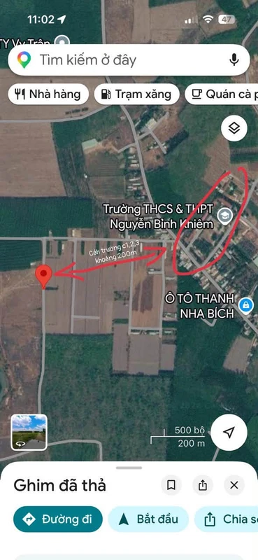 Bán đất 100m2 gần Trường Nguyễn Bỉnh Khiêm, TP Đồng Nai - 350 triệu