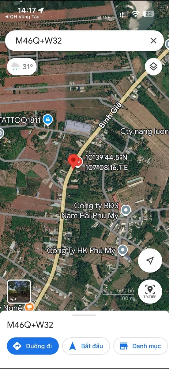 Bán đất mặt tiền Mỹ Xuân Ngãi Giao 228m² Tân Thành BRVT - Ảnh 1