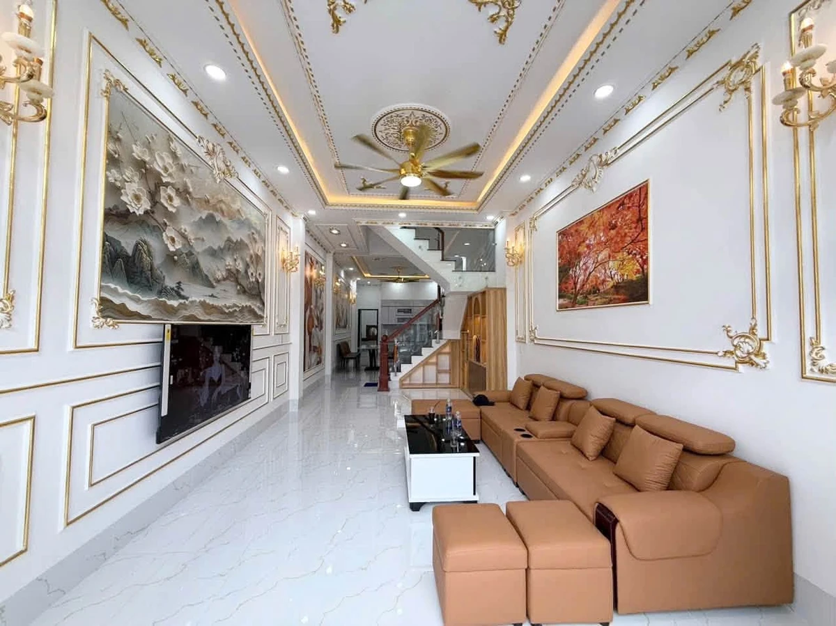Bán nhà 3 tầng 4 phòng ngủ 103m² Bình Hoà 7.55 tỷ - Ảnh thu nhỏ 2