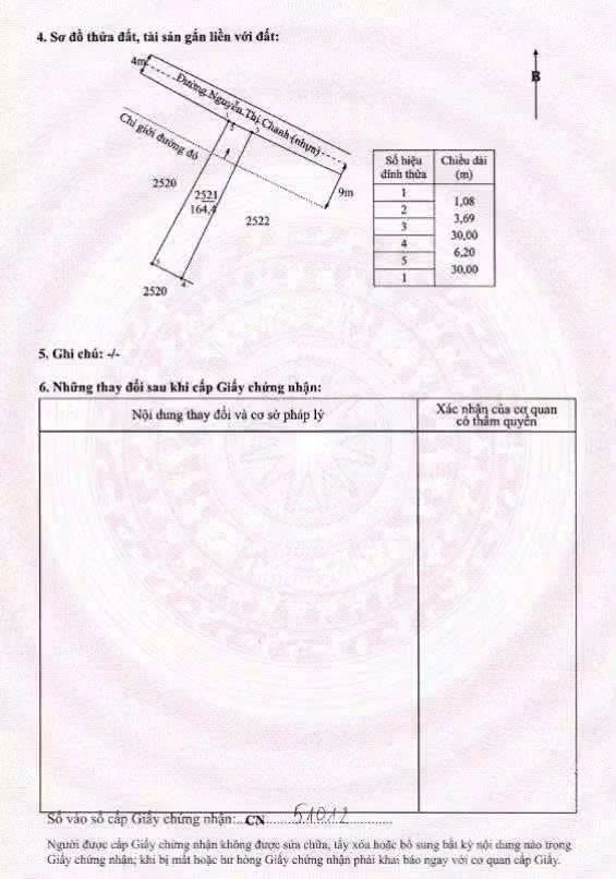 Bán 4 nền đất mặt tiền Nguyễn Thị Chanh Long Thượng, 141 m² - Ảnh thu nhỏ 3