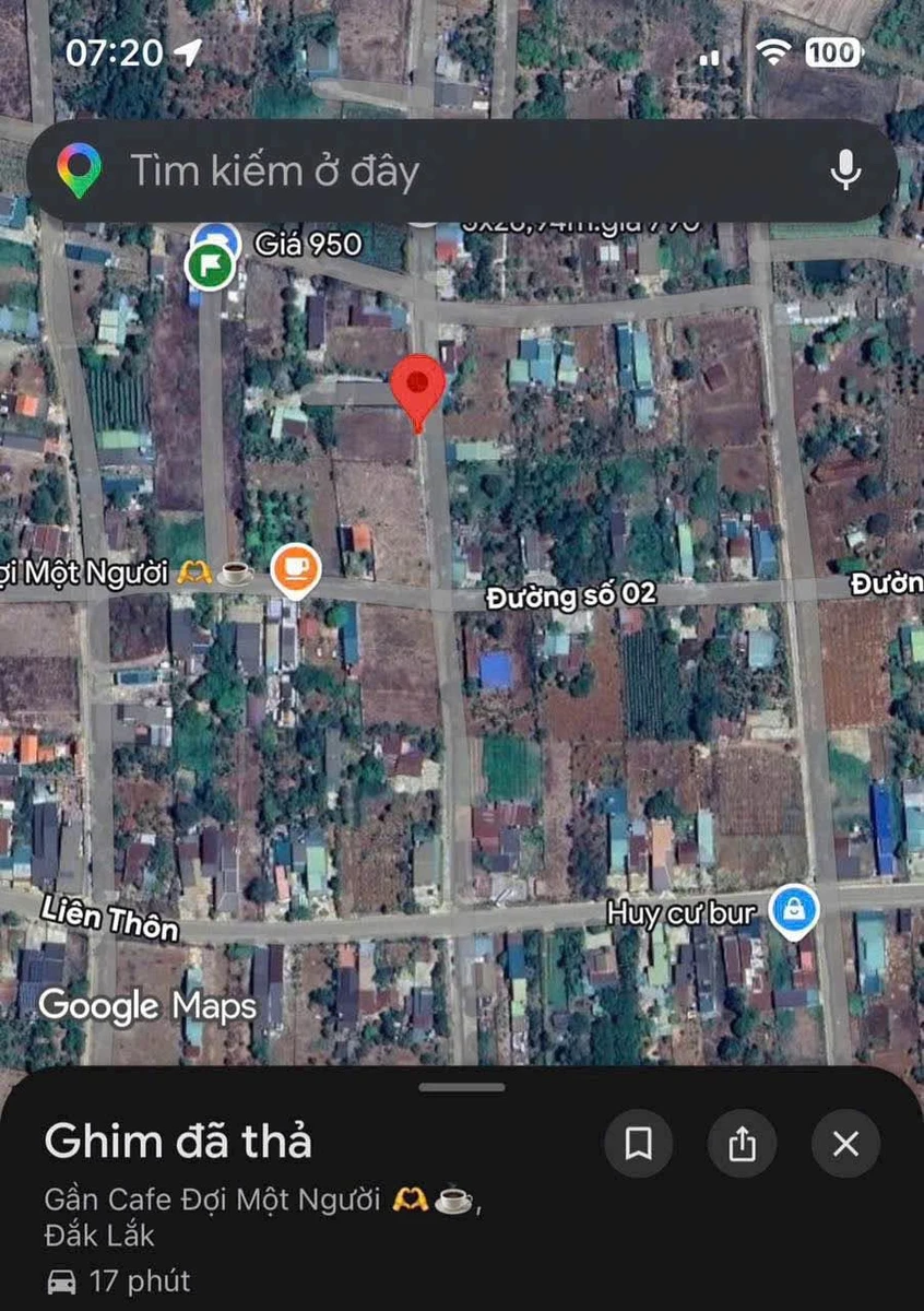 Bán 2 lô đất liền kề 160m² Thôn 8 Nhà Bè 940 triệu - Ảnh thu nhỏ 2