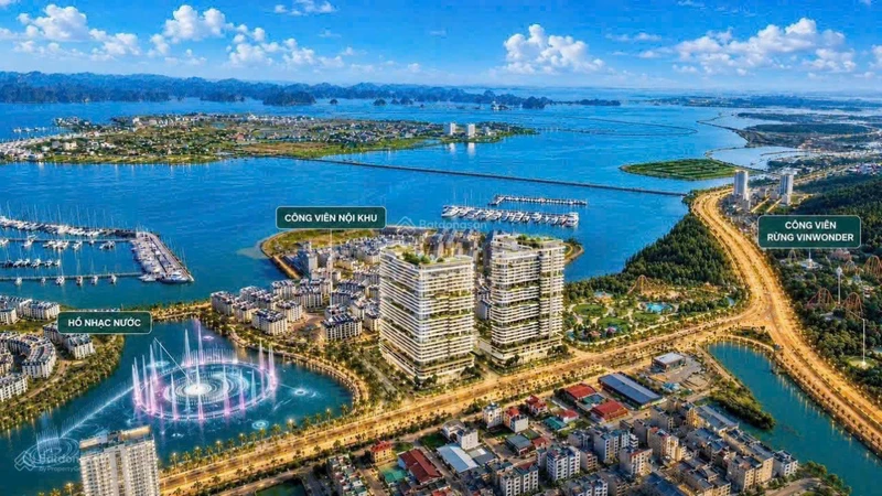 Quỹ căn ngoại giao studio, 2 ngủ Prima Bay view biển, hồ nhạc nước full chiết khấu, tặng vàng