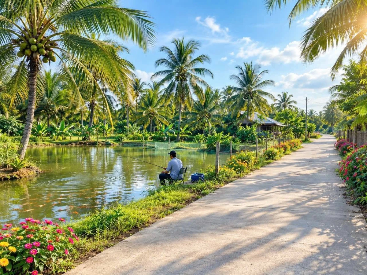 Bán gấp đất thổ cư 200m² mặt tiền 37m, sổ hồng riêng, có ao tại Bảo Vinh, Long Khánh - Ảnh thu nhỏ 4