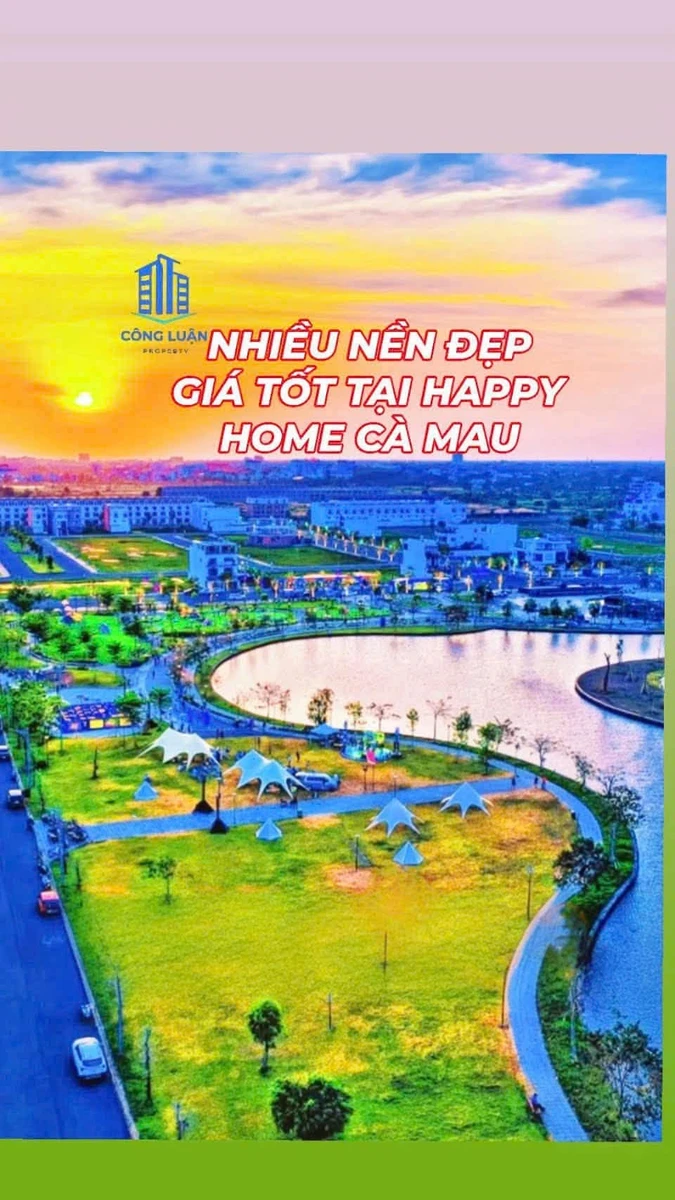 Bán nền biệt thự Happy Home Cà Mau 240m², sổ hồng riêng, giá 3,8 tỷ, phường Tân Thành - Ảnh thu nhỏ 2