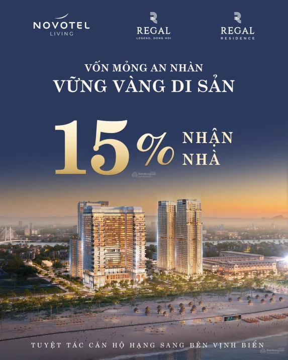 Chỉ 1,58 tỷ - sở hữu căn hộ biển Regal Residence Đồng Hới, sổ hồng lâu dài - Ảnh thu nhỏ 5
