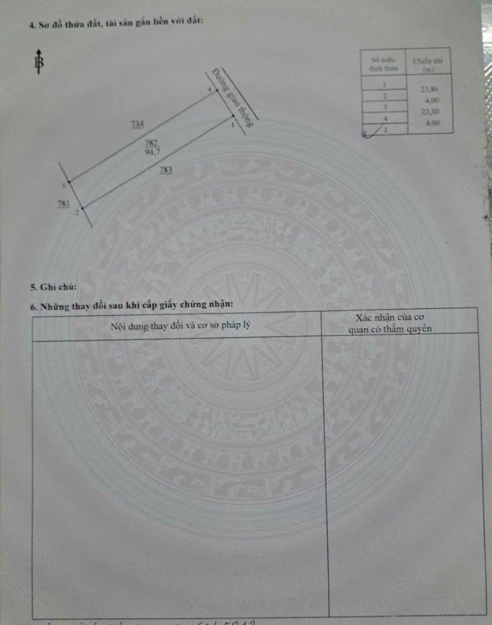 Bán đất Phường Tân Triều, Đồng Nai, 94m2 - Ảnh thu nhỏ 5