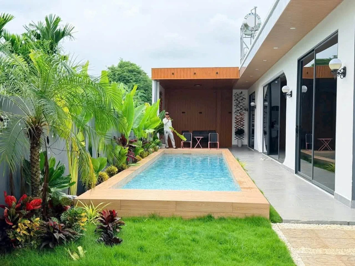 Bán villa 338m2 có hồ bơi Long Tân Đất Đỏ 3 tỷ 5 - Ảnh thu nhỏ 5
