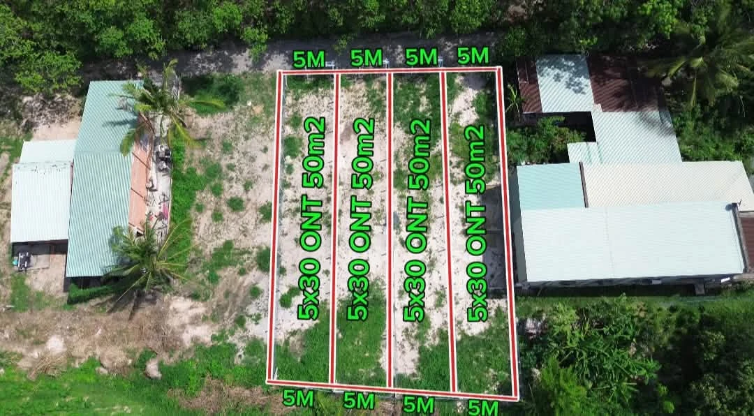 Bán 4 lô đất Giồng Cà, Bình Minh, 140m2, 199 triệu - Ảnh 1