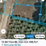 Bán lô đất Hòa Long, Bà Rịa 159m², 80 thổ cư - Ảnh thu nhỏ 2