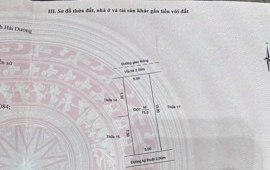 Bán đất đô thị Vạn Phúc 75m² mặt tiền 5m Bình Chánh - Ảnh thu nhỏ 2