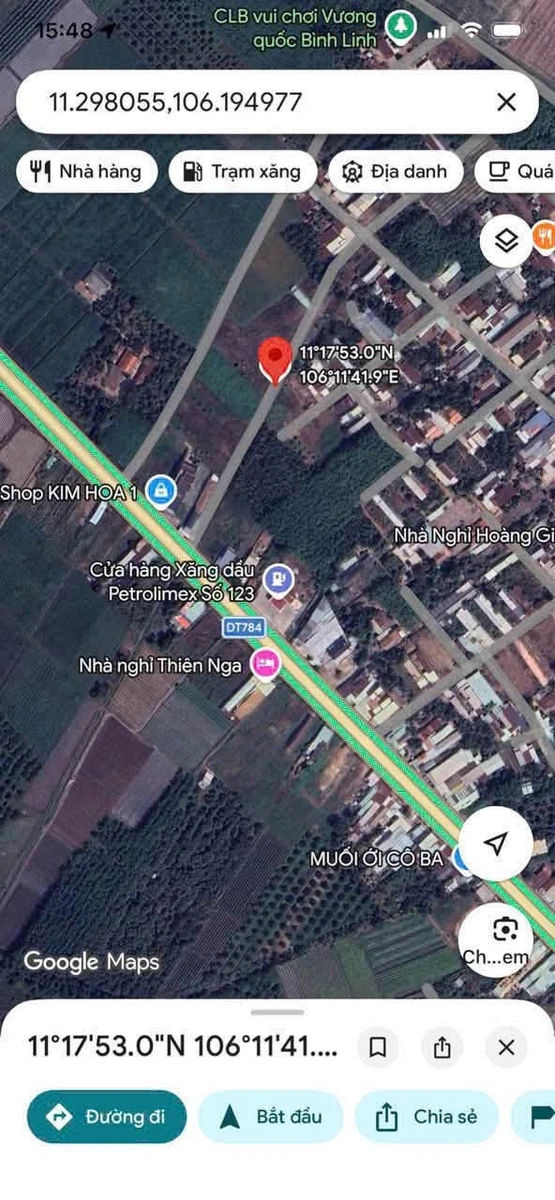 Bán lô đất 50m² Chà Là, Tây Ninh giá 590 triệu - Ảnh thu nhỏ 4