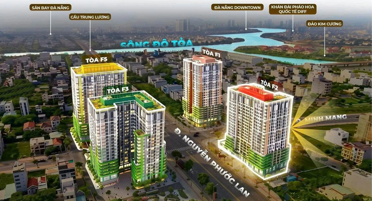 Bán căn hộ 2PN tại FourS Tower Đà Nẵng, 100,7m², giá 4,75 tỷ - Ảnh thu nhỏ 3
