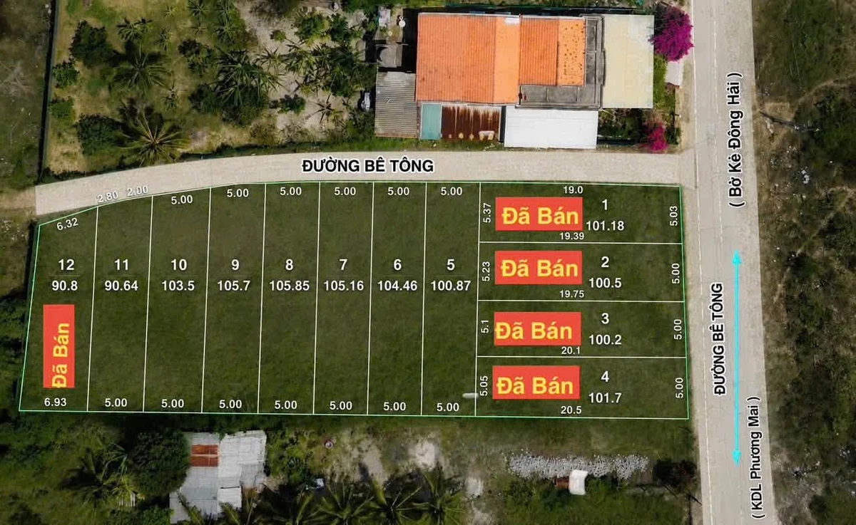 Bán đất Đông Hải trên 100 m2, giá 1 tỷ - Ảnh 1
