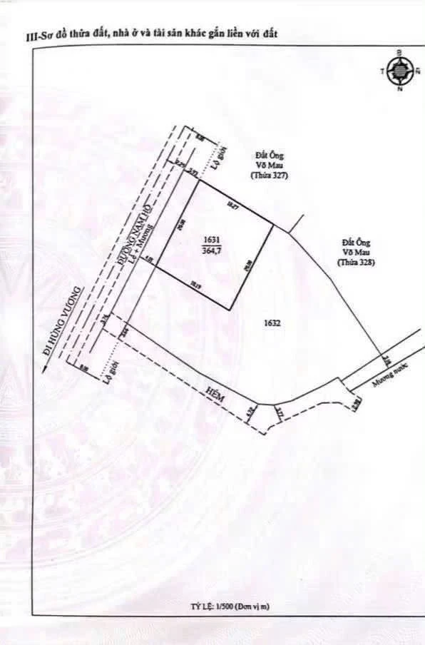 Bán đất mặt tiền 364.7m² Nam Hồ Đà Lạt - Ảnh thu nhỏ 3