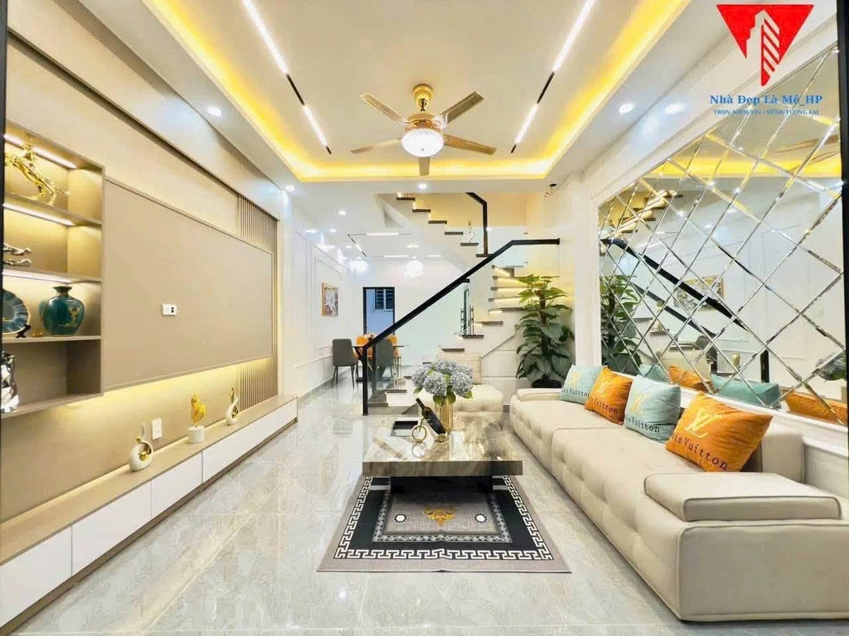Nhà mới 3 tầng 41m² 3 phòng ngủ Tôn Đức Thắng 3 tỷ 550 - Ảnh thu nhỏ 3