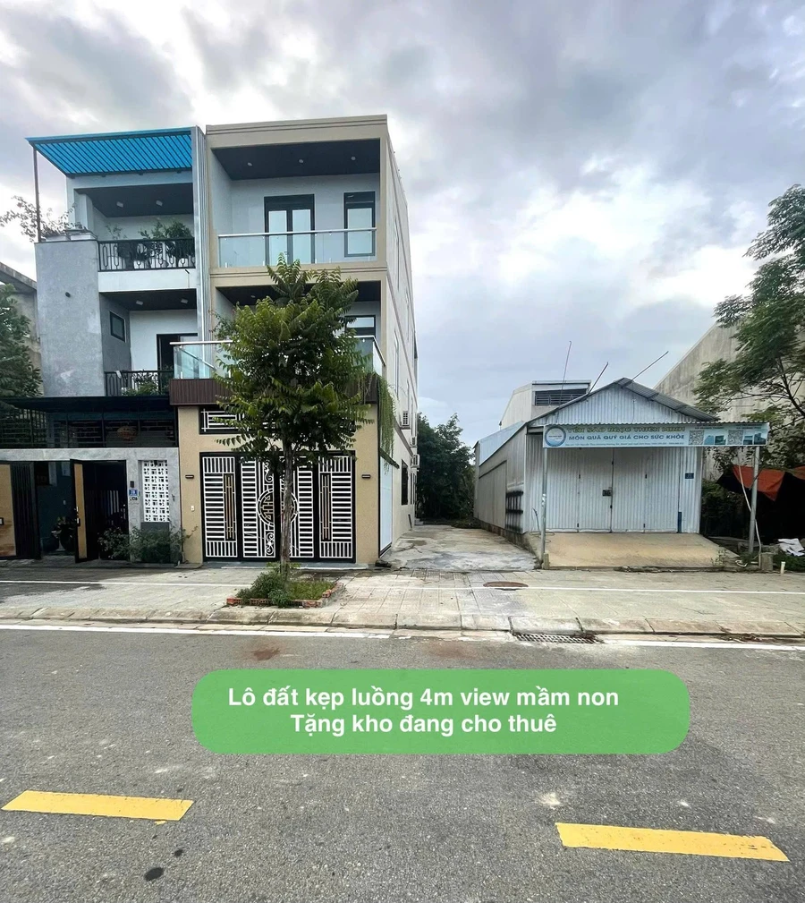 Bán đất 98m² có sẵn kho cho thuê 3 triệu/tháng, view công viên Hoàng Mai, KQH Hương Sơ, TP Huế - Ảnh thu nhỏ 3