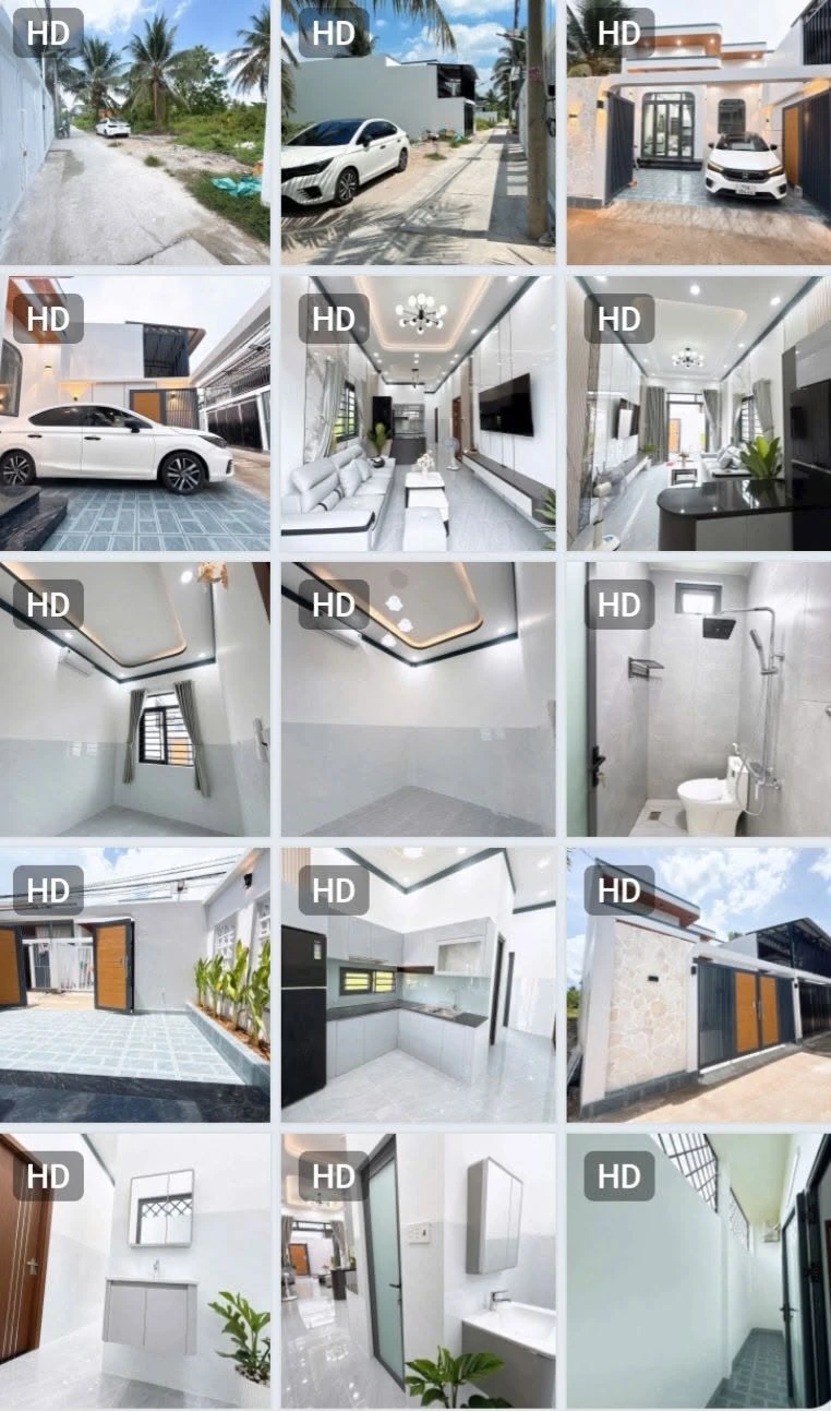 Bán nhà mới 90m² 2PN Phú Tân, 1 tỷ 190 triệu - Ảnh 1