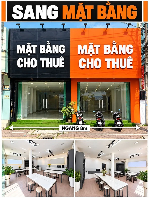 Sang mặt bằng shop iPhone 64m² Quang Trung, Quảng Ngãi, 12.5 triệu/tháng
