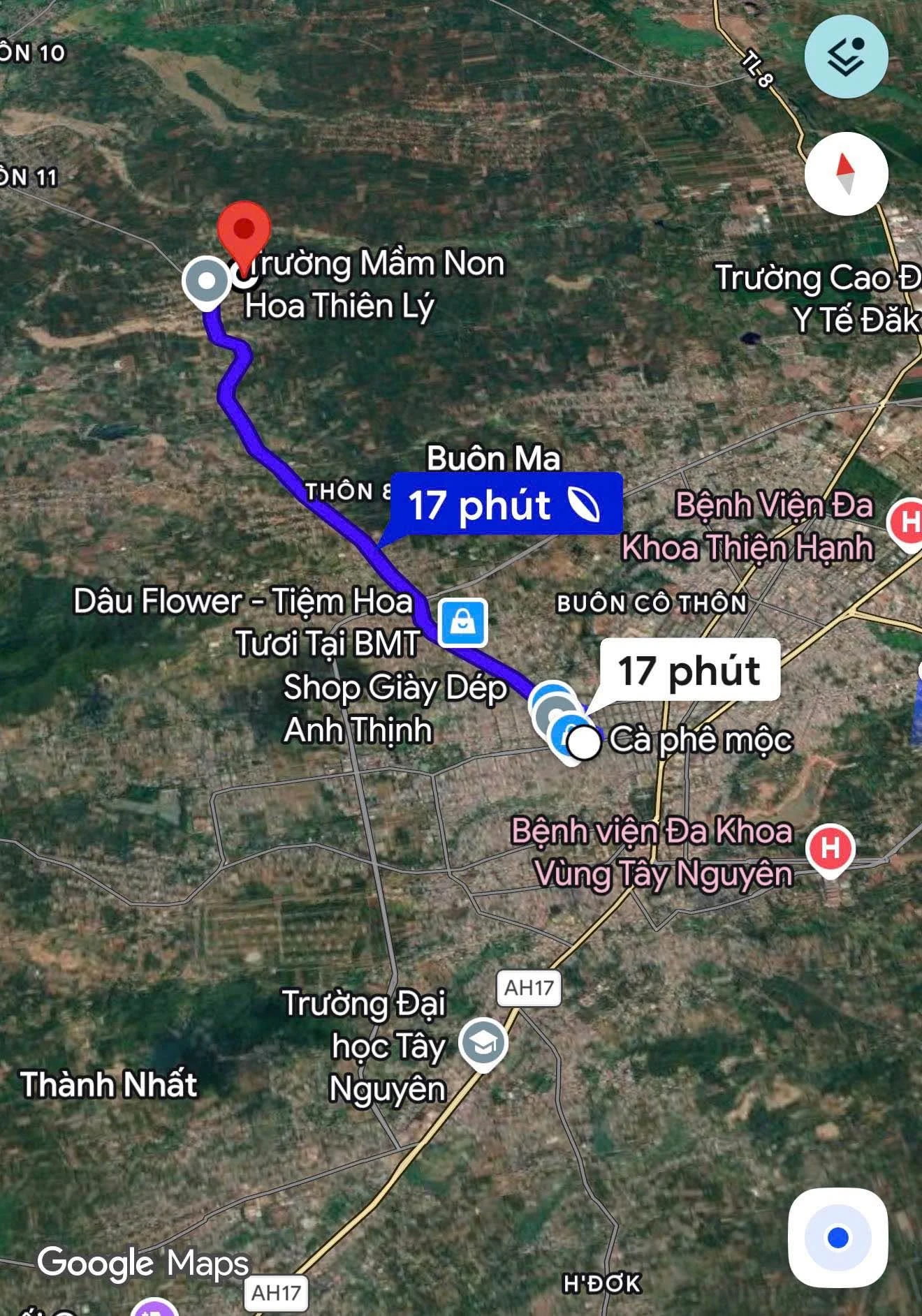 Bán đất 188m² đường nhựa, có 60m² thổ cư tại Thôn 5, Ea Bar, Đắk Lắk giá 455 triệu - Ảnh 1
