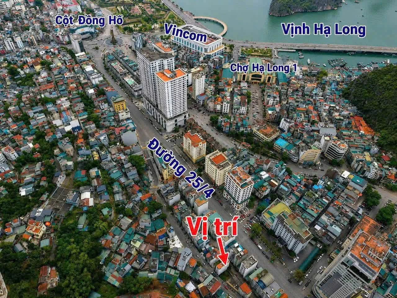 Bán đất 54m2 đường 25/4 Hòn Gai 4 tỷ - Ảnh 1