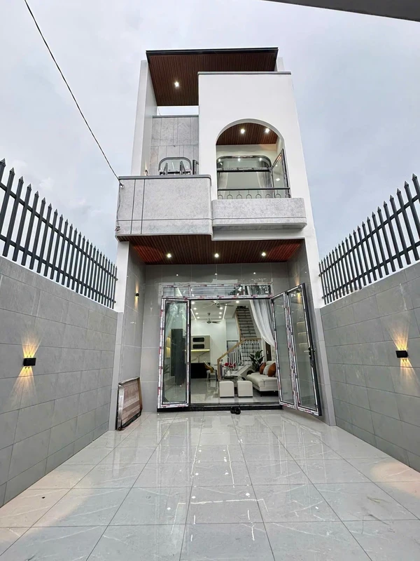 Bán nhà 1 trệt 1 lầu mặt tiền kinh doanh 3PN tặng full nội thất tại Trảng Dài, Đồng Nai