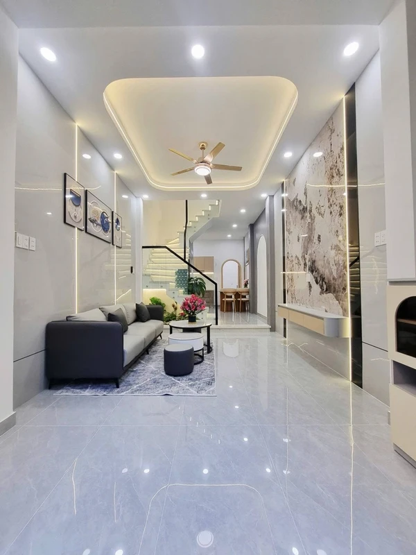 Bán nhà HXH 3 tầng 3.5x12m gần Lê Văn Thọ, Công viên Làng Hoa, Gò Vấp, 5,49 tỷ
